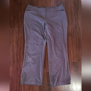 Lane Bryant Wide Leg Grey Dress Pants Size 20T